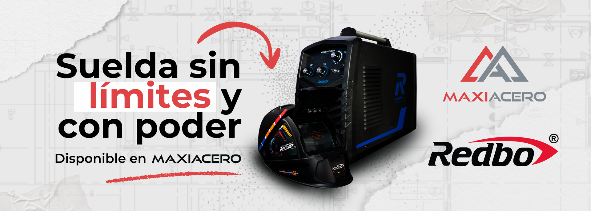 REDBO PROMO SOLDADURA MAXIACERO