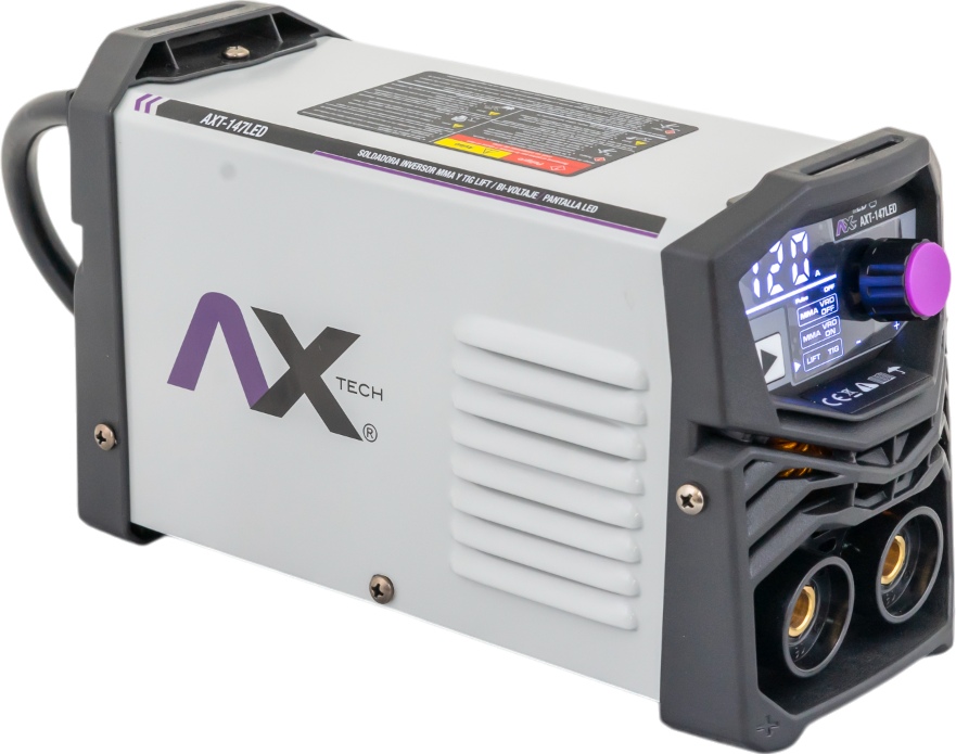 Soldadora Inversora Ax Tech AXT-147LED | MMA y TIG Lift Bi-Voltaje