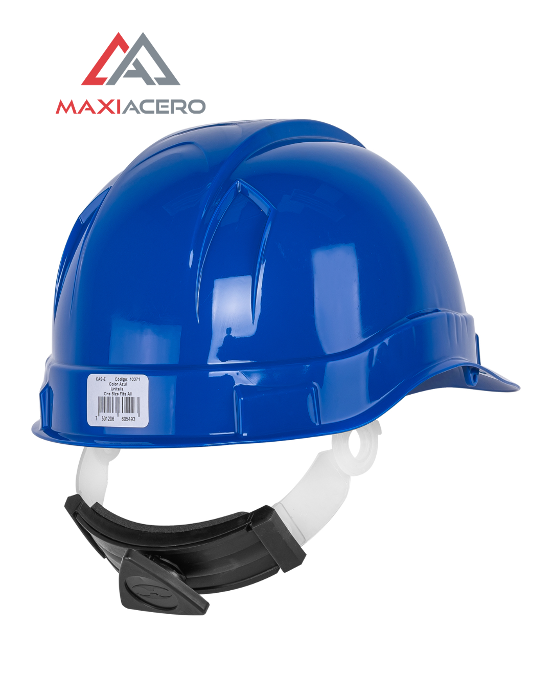 Casco Seguridad Ajuste De Matraca Truper Azul