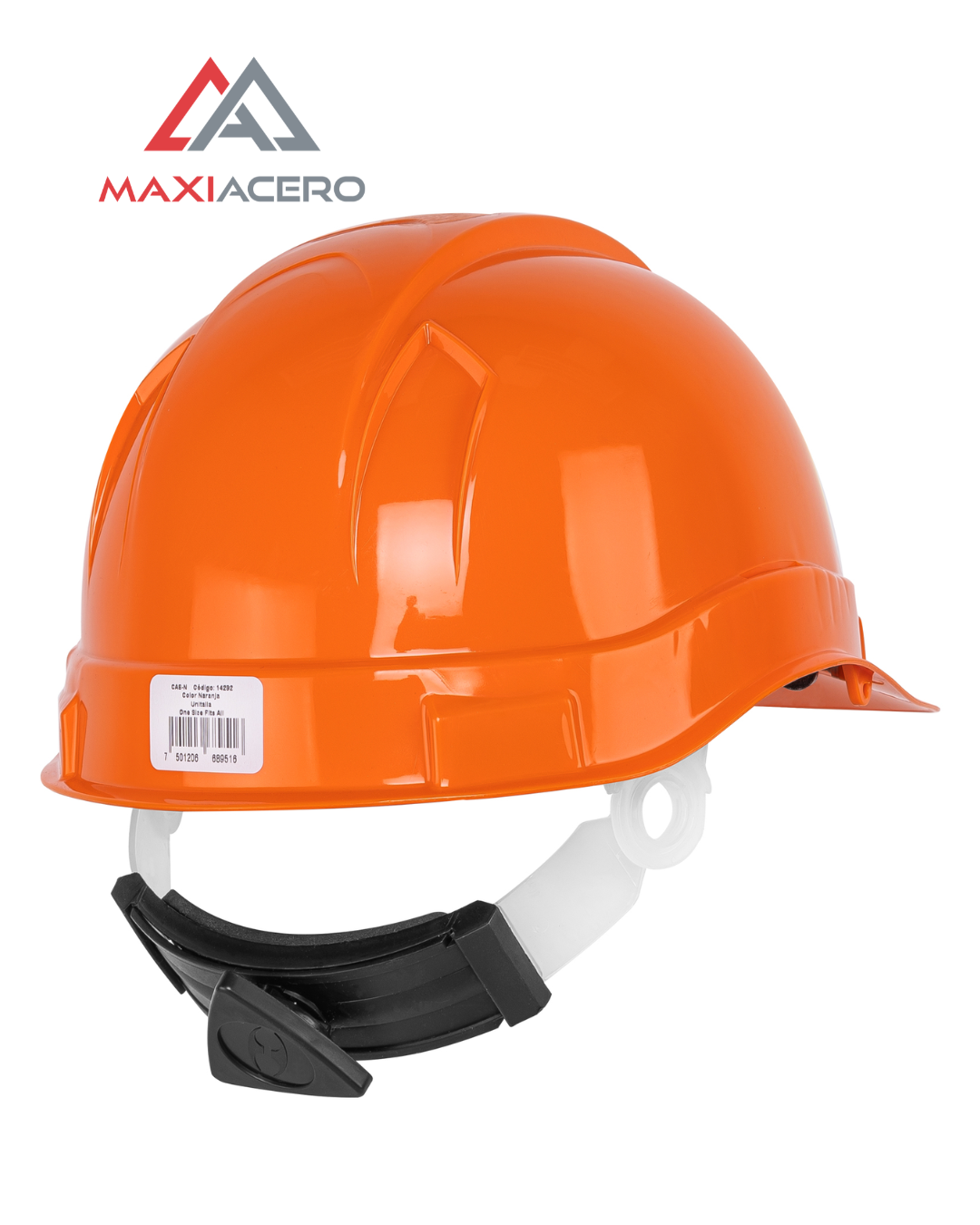 Casco de Seguridad TRUPER – Tipo Cachucha, Clase E-Naranja