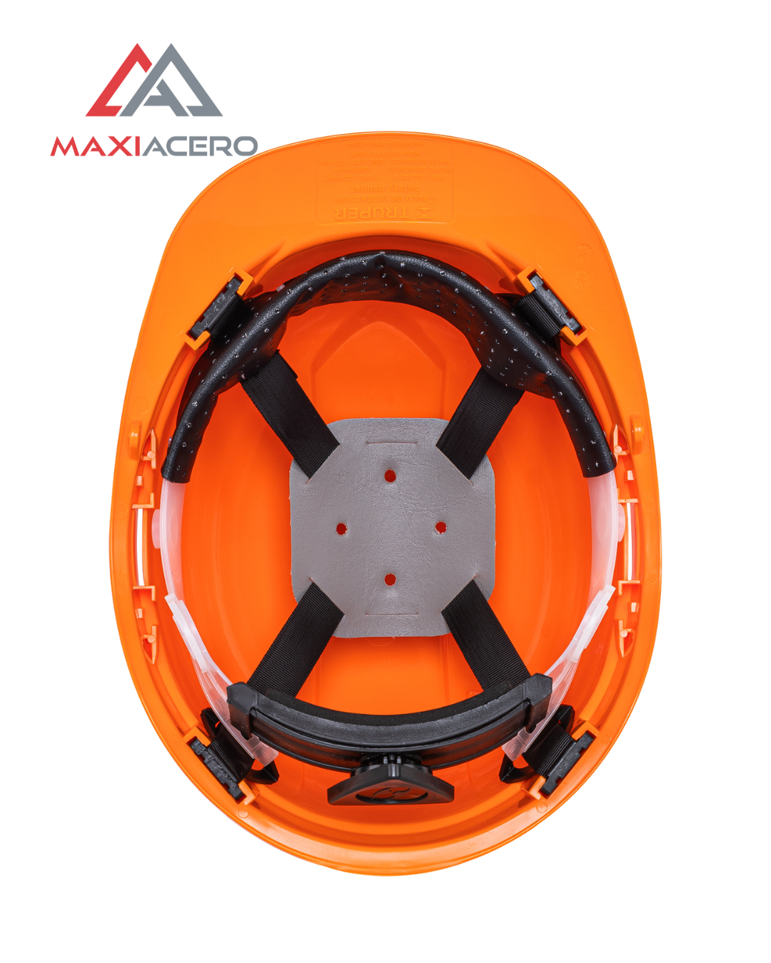Casco de Seguridad TRUPER – Tipo Cachucha, Clase E-Naranja