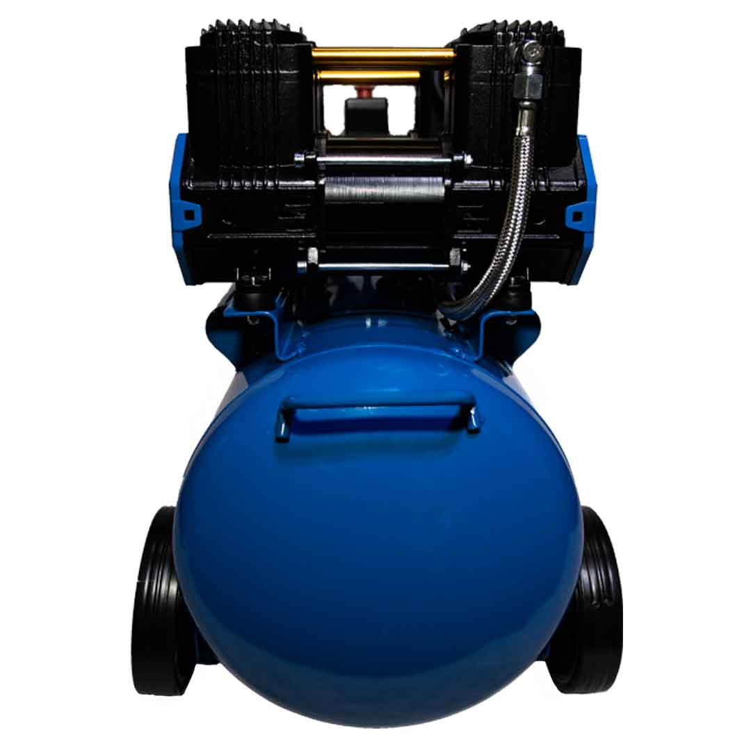 Compresor De Aire Libre De Aceite 2200 Watts 50 Litros Redbo Azul Monofásica