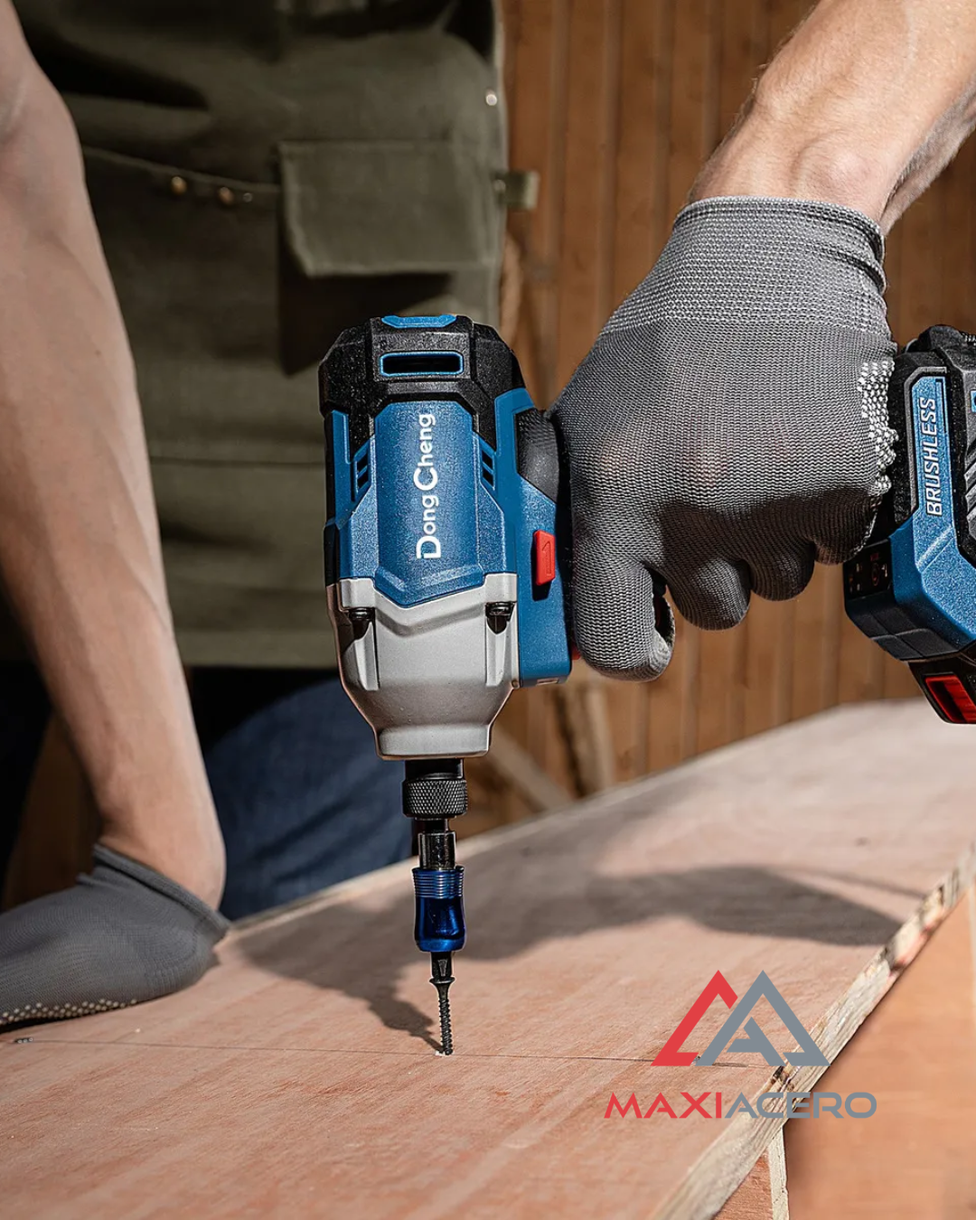 Atornillador de Impacto Inalámbrico DongCheng 20V DCPL03-14DM | Brushless