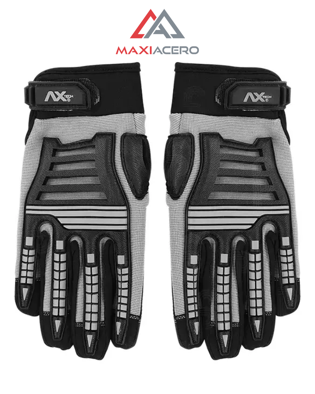 Guantes Anti-impacto Ax Tech AXT-GHI2002 | Protección Goma TPR