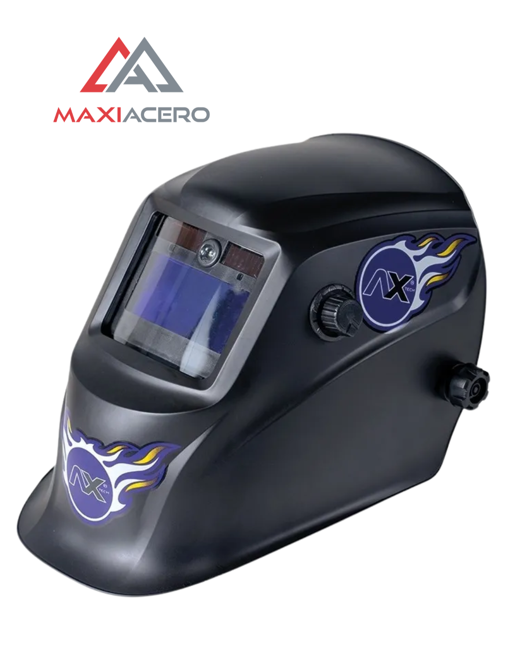 Kit Soldadora Axt-207lcd Combo Careta Mini Esmeril Esquina