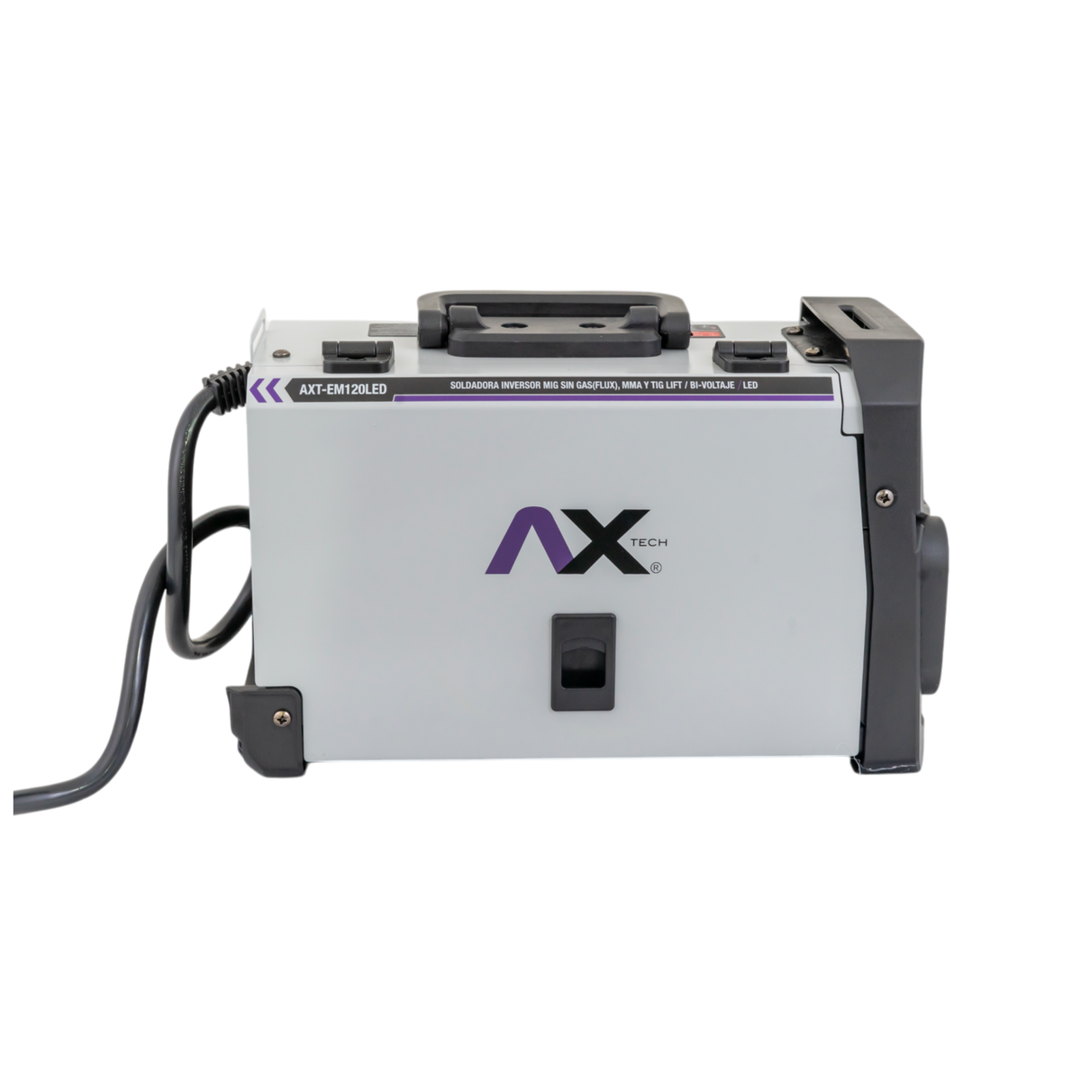 Soldadora Inverter Axtech AXT-EM120LED Multiproceso 3 en 1 Bivoltaje