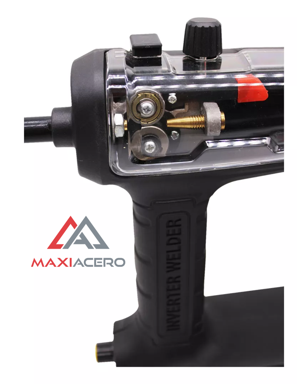 Soldadora Inversora Tipo Pistola Para Microalambre Ax Tech 110v 100a No Gas