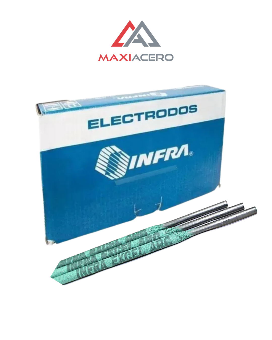 Electrodo para Soldar Infra 6013 Verde | Paquete de 20 Kg (1/8")