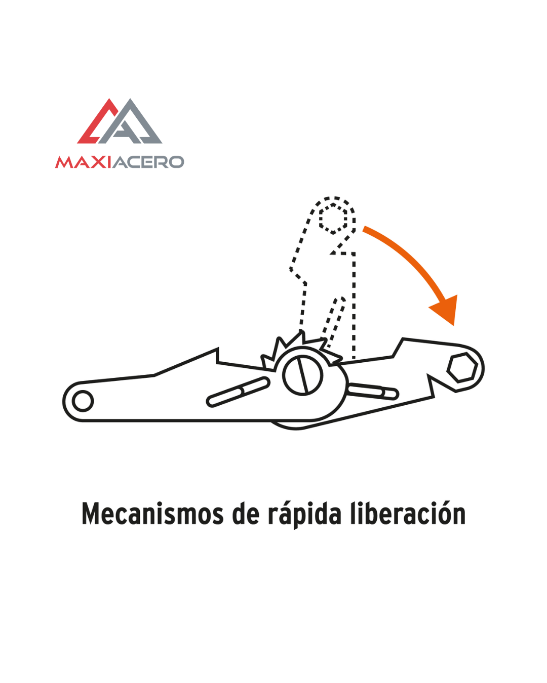 Sujetadores Con Matraca, Carga Máxima 7500 Kgs Eslinga Truper 10313