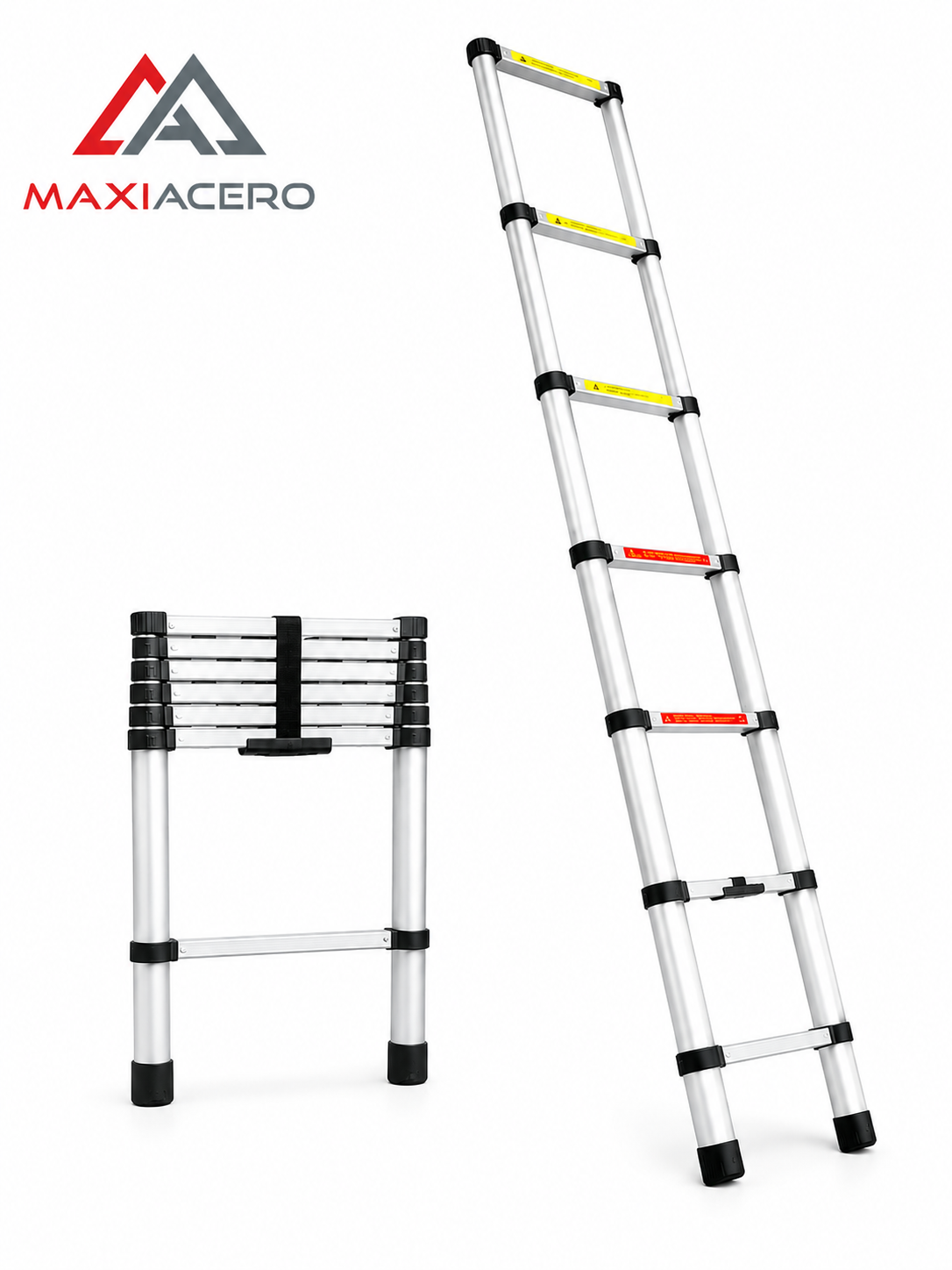 Escalera Recta Telescópica Truper Tipo II 13 Peldaños 101904