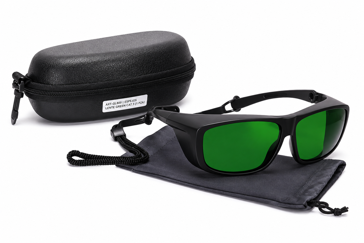 Lentes de Protección para Soldadura Láser DIN4 Ax Tech | AXT-GL800