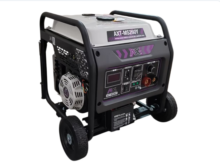 Motosoldadora a Gasolina Axtech 260A AXT-MS260Y | Generador y Soldadora