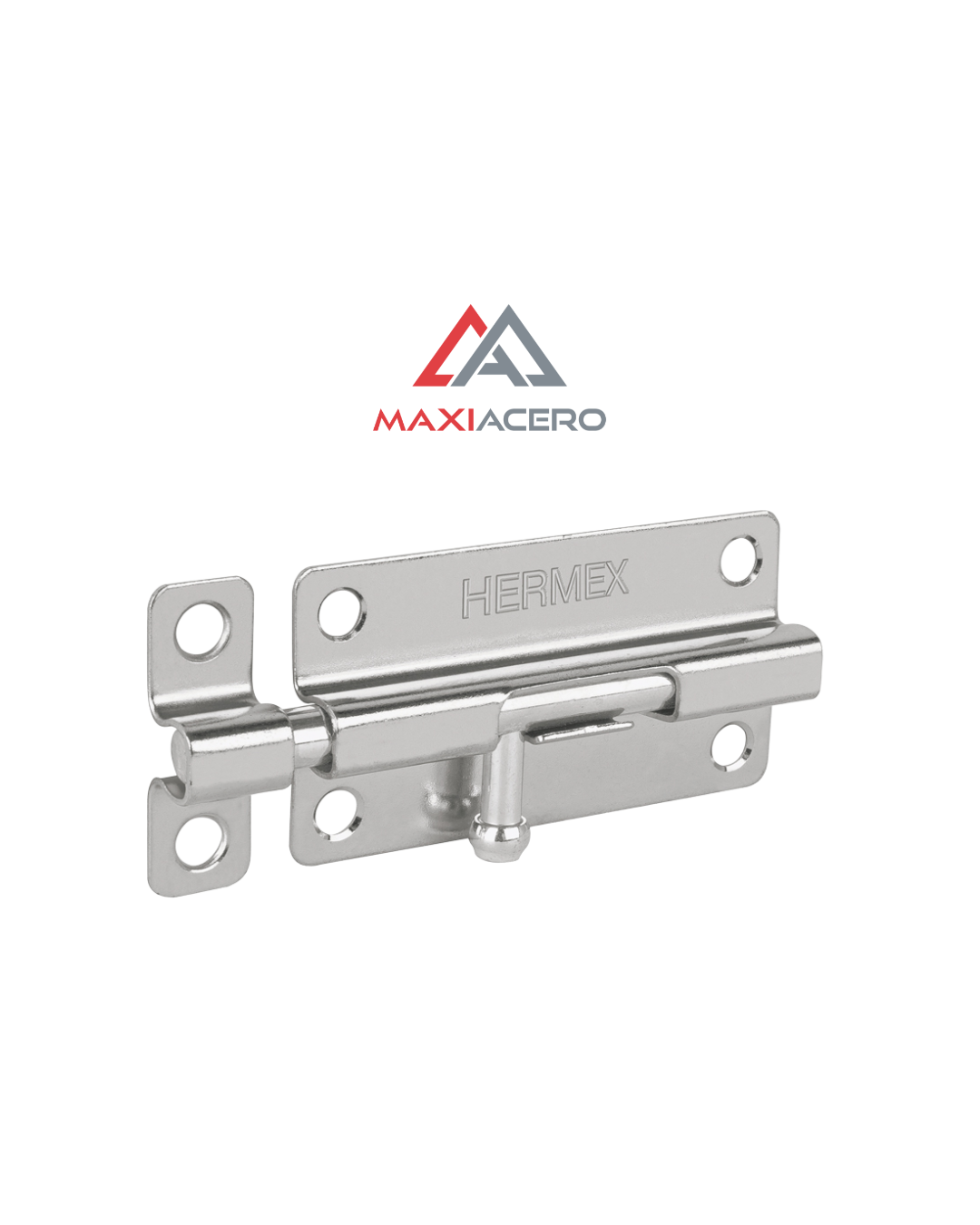Pasador De Barril De Acero Cromo 4', Hermex 45731