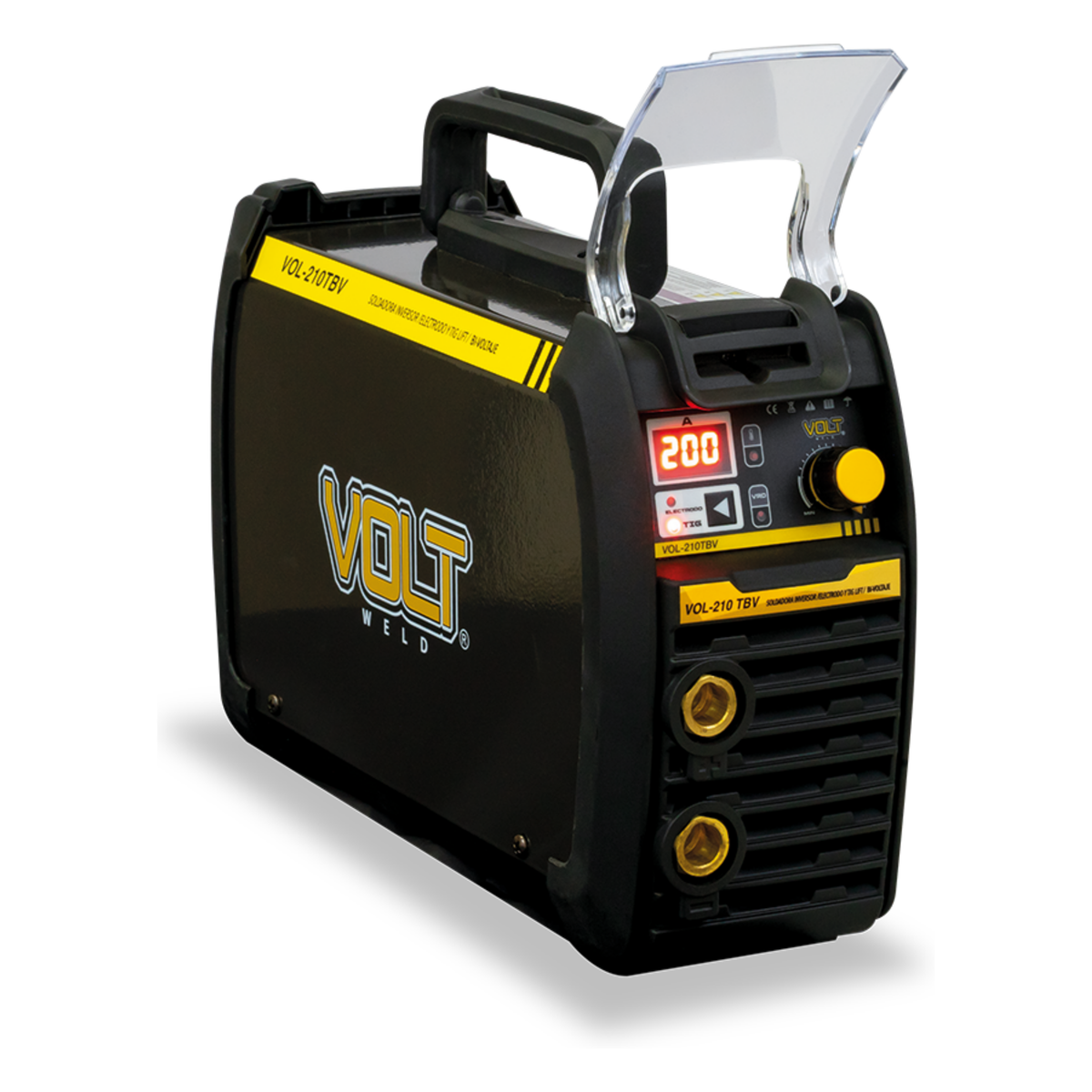 Soldadora Inverter VOL-210TBV 200A 110/220V | Electrodo y TIG Lift