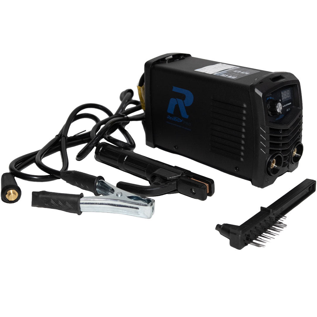 Soldadora Redbo MMA-130 Bivoltaje Negro