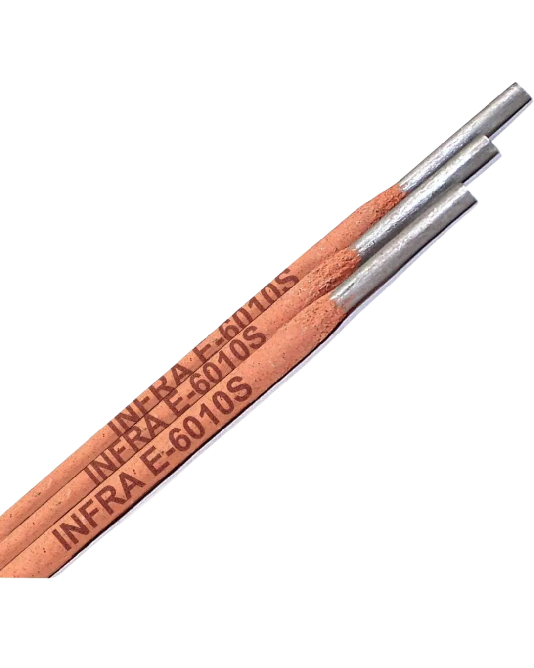 Electrodo para Soldar Infra 6010 Rojo | Paquete de 1 Kg (1/8")